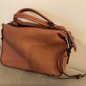 Genuine leather. Soft touch, vintage style
